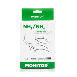 ชุดทดสอบแอมโมเนีย โมนิเตอร์ MONITOR AMMONIA TEST KIT (150 Tests)