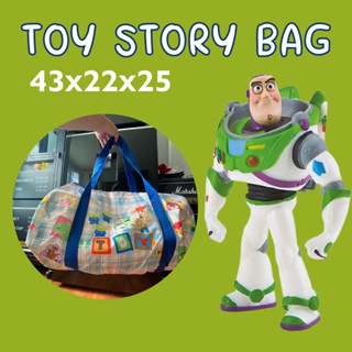 Toy story tote bag #กระเป๋าทอยสตอรี่ ใบใหญ่จุใจ #กระเป๋าเด็ก #กระเป๋าสัมภาระ #toystory