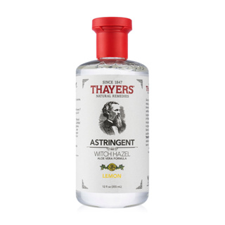 Thayers Astringent Witch Hazel Aloe Vera Formula Lemon 355ml โทนเนอร์เทเยอร์สูตรเลมอน สำหรับคนเป็นสิว