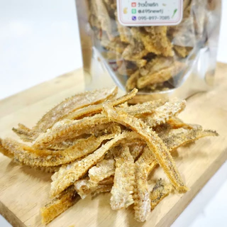 (🔥ซื้อในไลฟ์ลด 40%) ท้องปลาสลิดทอดกรอบ ท้องปลาสลิดทอดกรอบ ครีบปลาสลิดทอดกรอบ By ว้าวน้ำพริก 🌶🔥