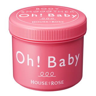 [HOUSE OF ROSE]Oh! Baby Body Smoother N_Body Scrub_Body care_570g_Unscented_Onsen[Direct From Japan]