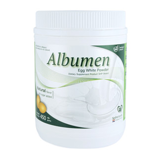 Albumen ผงโปรตีนไข่ขาว อัลบูเมน 400 กรัม