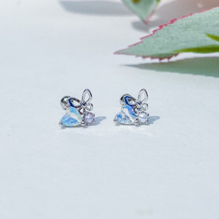 จิวต่างหูเกาหลี More Than Piercing: A210 Mudy Butterfly Heart