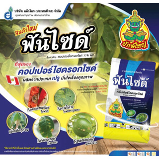 ฟันไซด์  คอปเปอร์ไฮดรอกไซด์ (copper hydroxide) 77% WP #ฟังกูราน (1 กิโลกรัม)