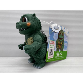 GODZILLA JUNIOR Monster Puppet Show Godziban Soft Vinyl BANDAI NEW