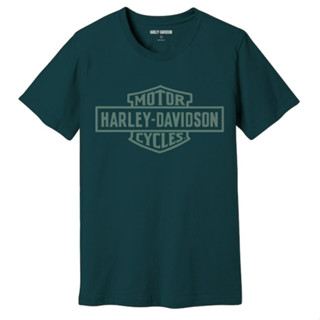 เสื้อยืดสีเขียวลิขสิทธิ์แท้จาก Harley Davidson 96062-23VM