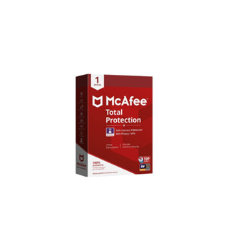 McAfee Total Protection Antivirus Software 1 Device 3 Years