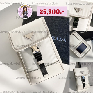 👜: New!! Prada Nylon and Saffiano Leather Phone Case ‼️ก่อนกดสั่งรบกวนทักมาเช็คสต๊อคก่อนนะคะ‼️