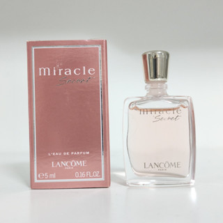 น้ำหอมจิ๋วมินิ Lancome Miracle Secret EDP 5ml แบบแต้ม พร้อมกล่อง