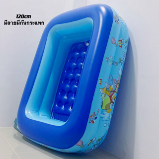 สระว่ายน้ำเป่าลม2ชั้น ขนาด: 120 x 92 x 35 (ยาว 1.2ม. กว้าง92…
