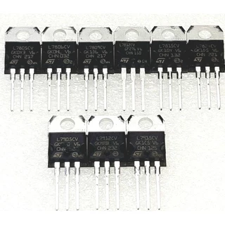 IC L 7805 7806 7809 7812 7815 7824 7905 7912 7915 CV ยี่ห้อ ST ไอซี เรกูเลเตอร์ Voltage Regulator