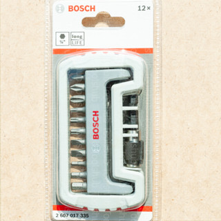 Bosch 11+1 Screwdriver Bit Set ชุดไขควง พร้อมสว่านขยายแม่เหล็ก รุ่น 2607017335 ของแท้