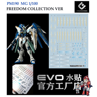 ดีคอลน้ำ [Evo] PM-190 ZGMF-X10A FREEDOM GUNDAM MG 1/100 COLLECTOIN VER BRONZE EFFECT PM-190 PM190