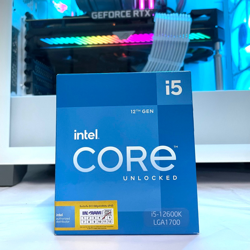 CPU Intel Core I5 12600K 10C/16T LGA-1700 มีประกัน