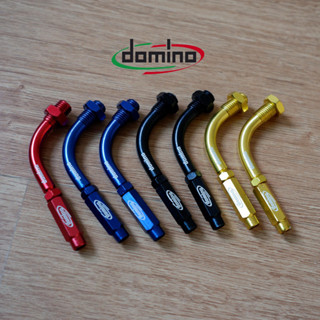 Domino Cable Bend ข้องอสำหรับใส่กับประกับ 2สายคันเร่ง แบบมีเกลียว