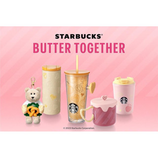 Starbucks Valentines butter together collection แก้วสตาบัควาเลนไทน์