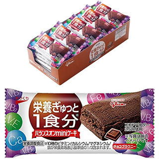 Ezaki Glico Balance On Mini Cake ช็อกโกแลตบราวนี่ 20 ชิ้น Cake Bar [ส่งตรงจากญี่ปุ่น]