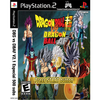 Dragon ball ps2 MOD Super vs AF V2 (Especial 500 sub) แผ่นไรท์ เกมps2 dragon ball ps2 แผ่นเพทู ดราก้อนบอล dragonball