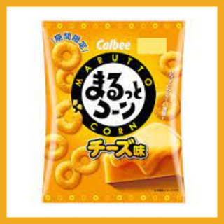 ข้าวโพดอบกรอบรสชีส Calbee Marutto Corn Cheese Flavor 50g