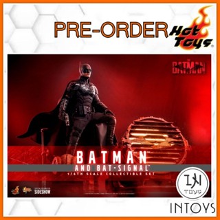 [ PRE-ORDER​ ]​ HOT TOYS - BATMAN AND BAT-SIGNAL​ -​ MMS641 : THE BATMAN