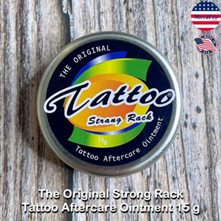 Tattoo® The Original Strong Rack Tattoo Aftercare Ointment 15 g ครีมดูแลรอยสัก ครีมบำรุงรอยสัก