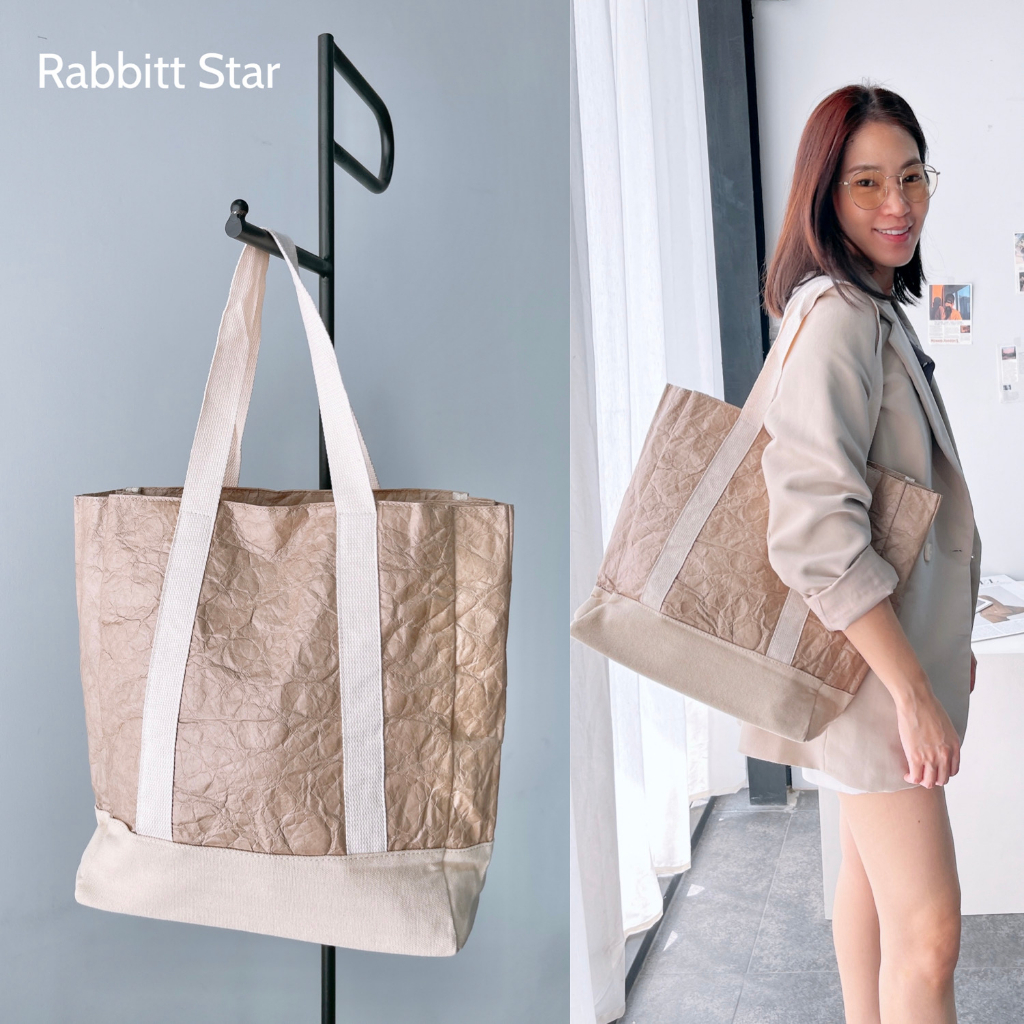 ลดทันที 25บาท ใส่โค้ด L1J5V  Rabbitt Star กระเป๋าสะพายข้าง ใส่หนังสือ เอกสารA4 คอมพิวเตอร์ Tablet ได