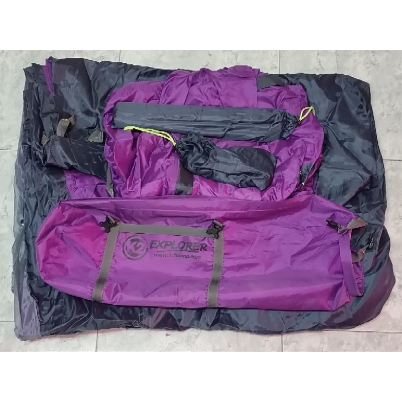 K2 Exporer สีม่วง นอน 2 คน