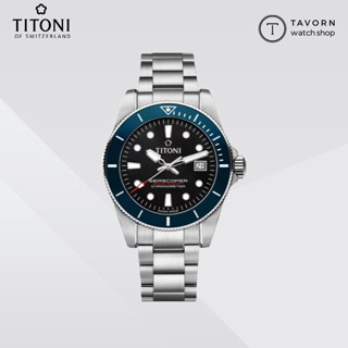 นาฬิกา Titoni Luxury Gents Watch - SEASCOPER 300 รุ่น 83300 S-BE-706