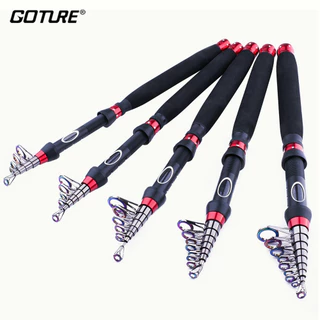 GOTURE FLAME คันเบ็ดตกปลา น้ำเค็ม ยืดสไลด์ ขนาดพกพา 1.8M/2.1M/2.4M/2.7M/3.0M นำเข้า ของแท้ จัดส่งจากไทย