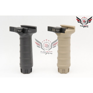 กริ๊ปมือหน้า Tango Down รุ่นยาวปลดไว (Tango Down Vertical Fore Grip QD)  ● คุณสมบัติ  1. สำหรับติดชุดหน้าระบบPicatinny(ร