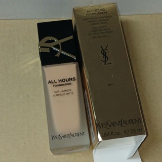 YSL Yves Saint Laurent All Hours Foundation MN1 LW4 SPF39 PA++++ 25 ML