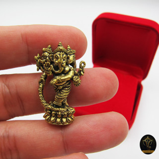 Ananta Ganesh ® พระพิฆเนศ ขนาด 1" (ผ่านพิธีแล้ว) พร้อมกล่อง ( เน้นเรียกเงิน งานดี มีเสน่ห์ ขายของง่าย ) Ongs01 / Ongs