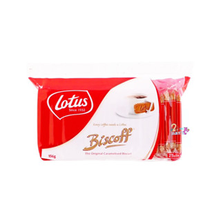 Lotus biscoff caramelised 156g โลตัส บิสคอฟ คาราเมลบิสกิต