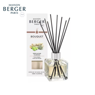 Maison berger,Scented Bouquet Cube Wilderness ก้านกระจายความหอมกลิ่น วิลเดอะเนส,reed diffuser,ไม้หอม,บ้านหอม