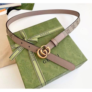 เข็มขัดหนัง กุชชี่ Monogram G Belt Size 75/80/85cm