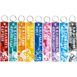 พวงกุญแจวันพีช  Ichiban Kuji One Piece ~military style~ Prize H flag key holder