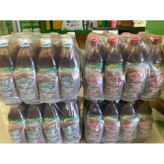 น้ำแจ่วฮ้อนบ้านสวนโนนสะอาดขนาด400ml. บรรจุ12ขวดบ.จ.