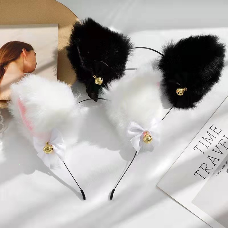 HBC02 🐾 ที่คาดผมหูแมว🐈น่ารักมาก คอสเพลย์ ทรงสวยใส่สบาย ที่คาดผมเกาหลี มีโค้ดส่งฟรี คุณภาพดี พร้อมส่งจากไทย