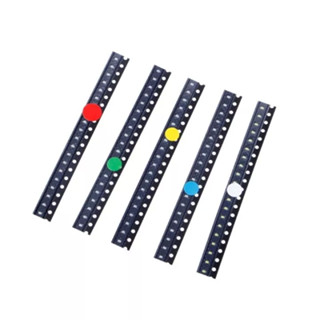 LED SMD 0603 RED GREEN BLUE WHITE 10 ชิ้น