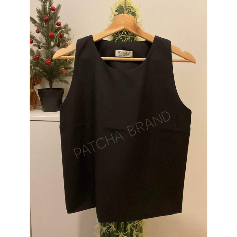 เสื้อแขนกุดคอกลม ซับในเต็มตัว อก 32-48 - รูปที่ 2