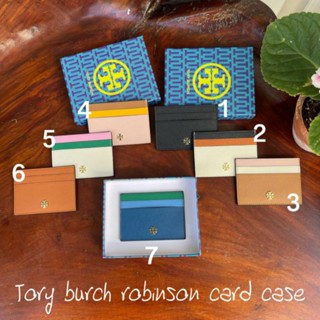 กระเป๋าซองใส่การ์ด ใส่นามบัตร TORY BURCH LEATHER CARD HOLDER