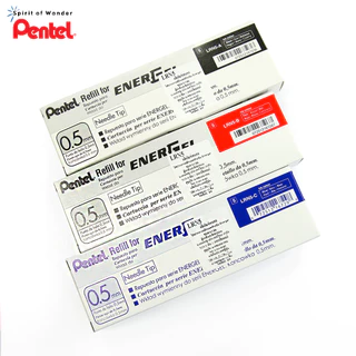 [ยกกล่อง 12 ชิ้น] ไส้ปากกา Pentel Energel ขนาด 0.5 ,0.7 ,1.0 mm. รุ่น LRN5 LR7 LR10 ไส้ปากกาเพ็นเทล