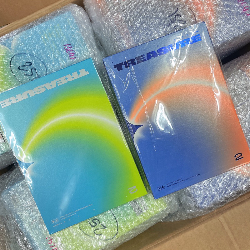 พร้อมส่ง ไม่แกะ Treasure 2nd mini Album / อัลบั้มTreasure Hello album