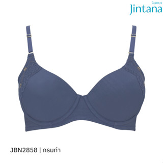 Jintana เสื้อชั้นใน (เสริมโครง) รุ่น Inspire รหัส JBN2858 สีน้ำเงิน