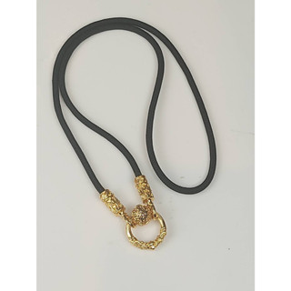 Mekha Rope Necklace 3.5mm Golden Plated Spring Ball สร้อยเชือก ทองเหลืองชุบทอง มีสปริงบอลล็อก