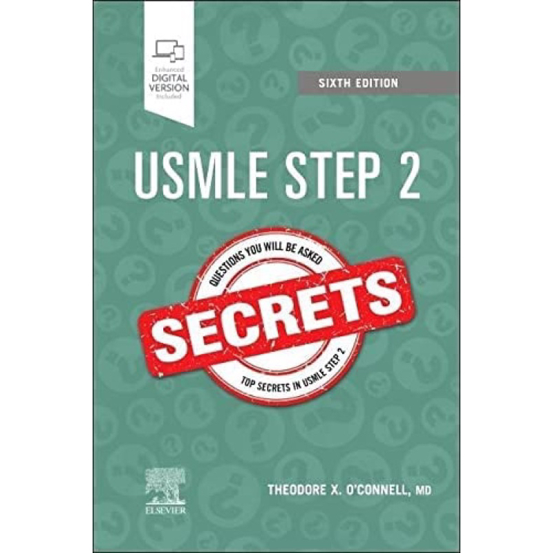 [หนังสือ] USMLE Step 2 Secrets in Color สอบ ศรว. 2 nl1 nl2 first aid for the colors ck medicine book
