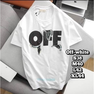 off white เสื้อยืดแขนสั้น