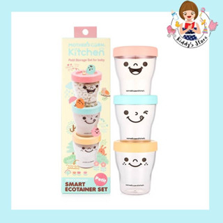 Mothers Corn Petit Smart Ecotainert Set ชุดถ้วยเก็บอาหาร 3 ใบ