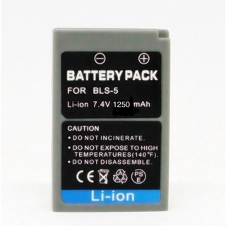 แบตเตอร์รี่กล้อง For Olympus รุ่น BLS-5 / PS-BLS5 Replacement Battery for Olympus