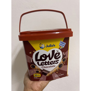 พร้อมส่ง 🔥 ถังใหญ่สุดคุ้ม ‼️ Julie’s love chocolate wafer